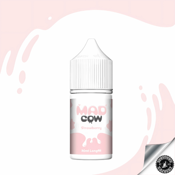 MADCOW Strawberry Milkshake 30ml (Longfill)