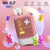 MR ELF 8000 Puff Disposable Pod Device 5% Gummy Bear Downtown Vapoury