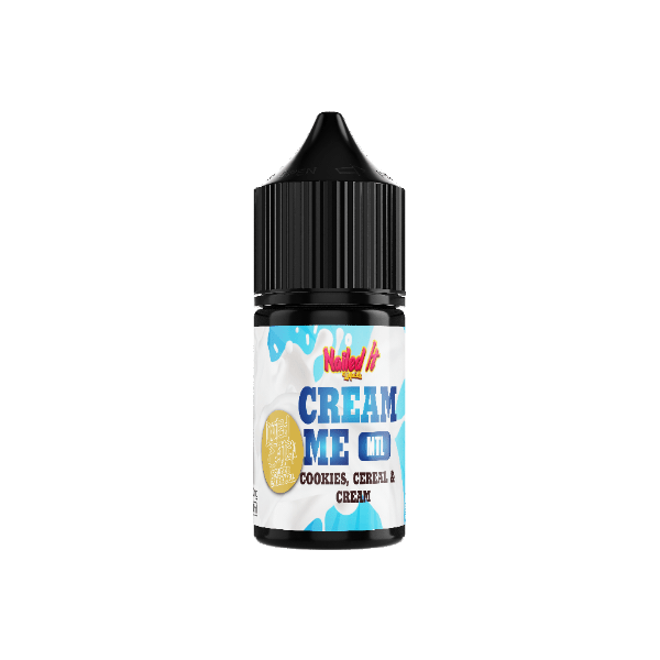Nailed It Cream me Salted Caramel MTL 30ml 12MG Downtown Vapoury