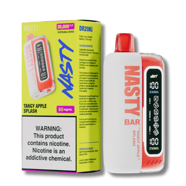 Nasty Bar XL Disposable Rechargeable 20 000 puff 5%