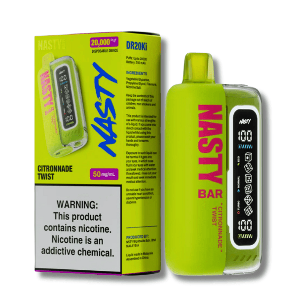 Nasty Bar XL Disposable Rechargeable 20 000 puff 5%