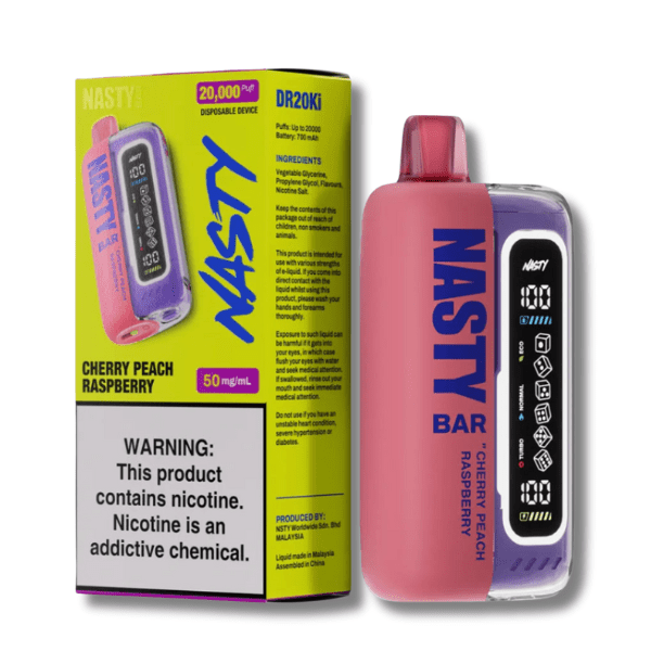 Nasty Bar XL Disposable Rechargeable 20 000 puff 5%