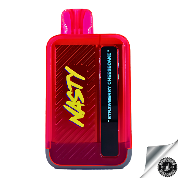 Nasty Disposable Rechargeable Bar 9000 puff 5% Strawberry Cheesecake Downtown Vapoury