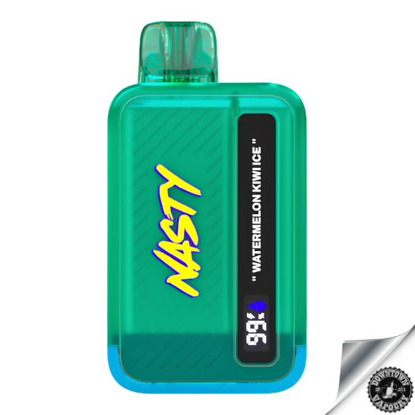 Nasty Disposable Rechargeable Bar 9000 puff 5% Watermelon Kiwi Ice Downtown Vapoury