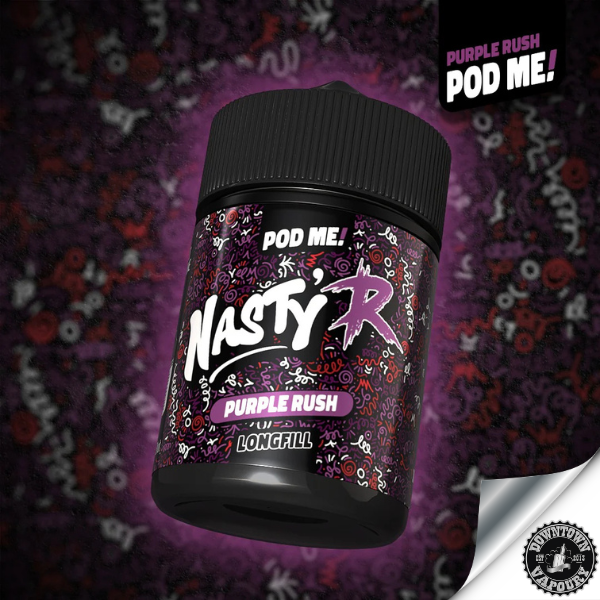 Nasty'R- Purple Rush 60ml Longfill Downtown Vapoury