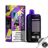 Nasty Surge+ Summer Ice 55 000 Puff Disposable Device 5% Durban Drift - Sunshine Punch Ice Downtown Vapoury
