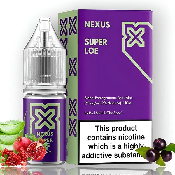 Nexus Super Loe & Pod Salt 30ML