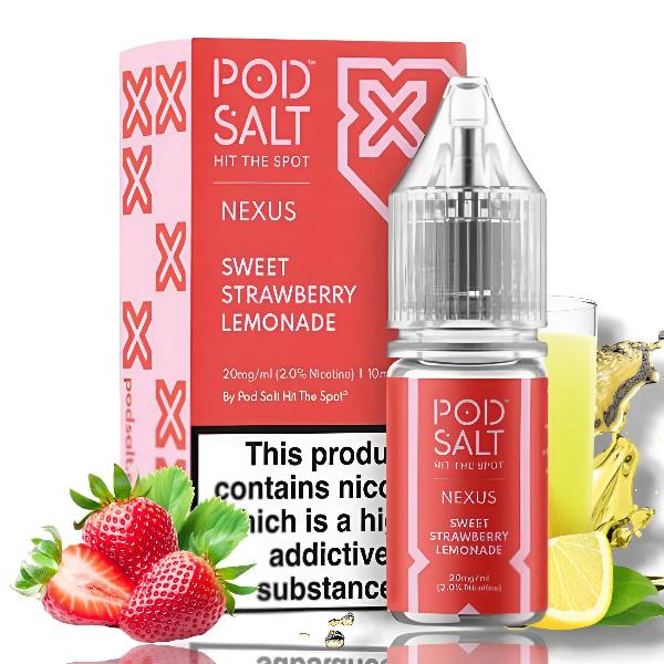 Nexus Sweet Strawberry Lemonade Pod Salt 30ML