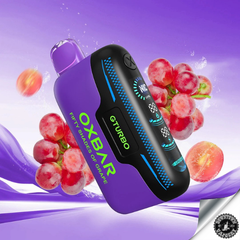 OXBAR GTURBO 36,000 puffs Disposable Pod Device 5% Fifty Shades of Grape