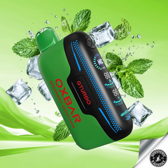 OXBAR GTURBO 36,000 puffs Disposable Pod Device 5% Spearmint Seduction