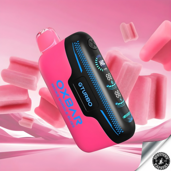 OXBAR GTURBO 36,000 puffs Disposable Pod Device 5% Wicks Bubble Bliss