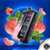 Oxbar Tri-Fusion 50 000 Puff Disposable Pod Device 5% Peach Ice Downtown Vapoury