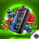 Oxbar Tri-Fusion 50 000 Puff Disposable Pod Device 5% Pomegranate Blueberry Ice Downtown Vapoury
