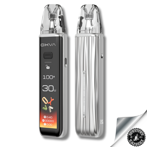 OXVA XLIM 3 ULTRA 30W Pod System Metal Silver Downtown Vapoury