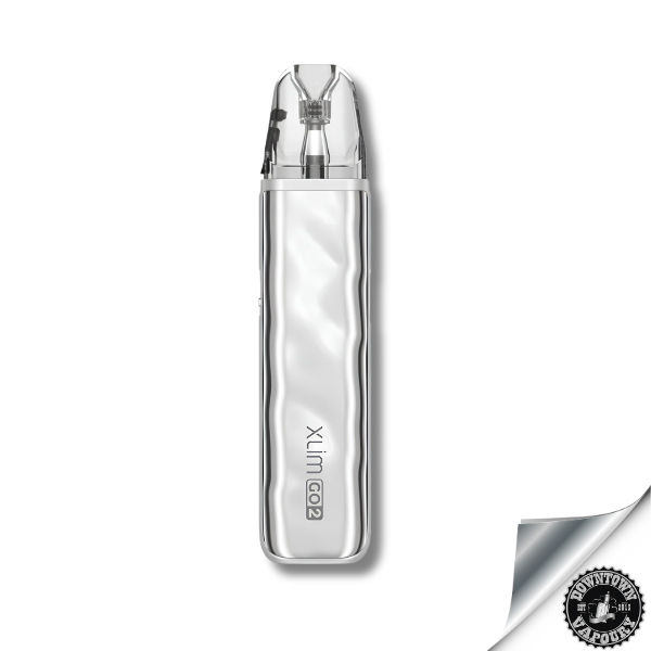 OXVA XLIM Go 2 30W Pod System Metal Silver Downtown Vapoury