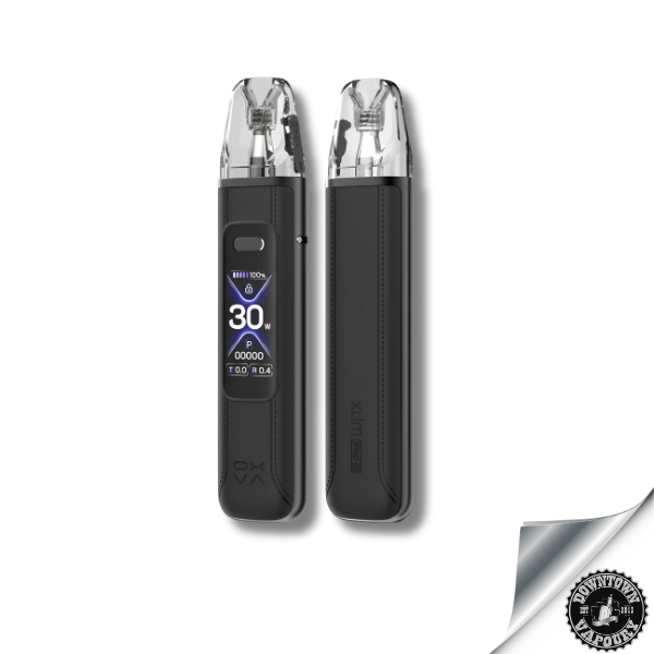 OXVA XLIM PRO 3 30W Pod System Black Leather Downtown Vapoury