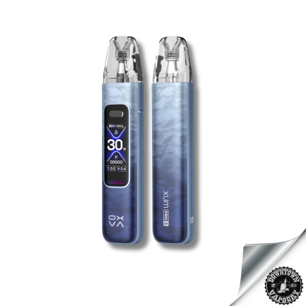 OXVA XLIM PRO 3 30W Pod System Forged Blue Downtown Vapoury