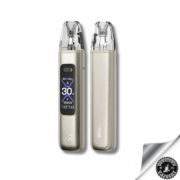 OXVA XLIM PRO 3 30W Pod System Titanium Silk Downtown Vapoury