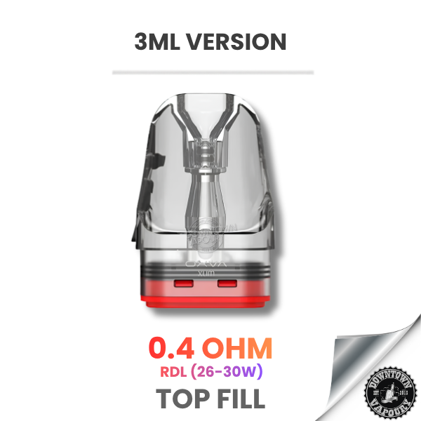 OXVA XLIM V3 Replacement Pods (1pc) 0.4Ω - RDL (26-30w) Downtown Vapoury