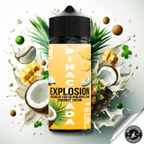 Pinacolada Explosion -Pineapple coconut Juice 120ml Downtown Vapoury