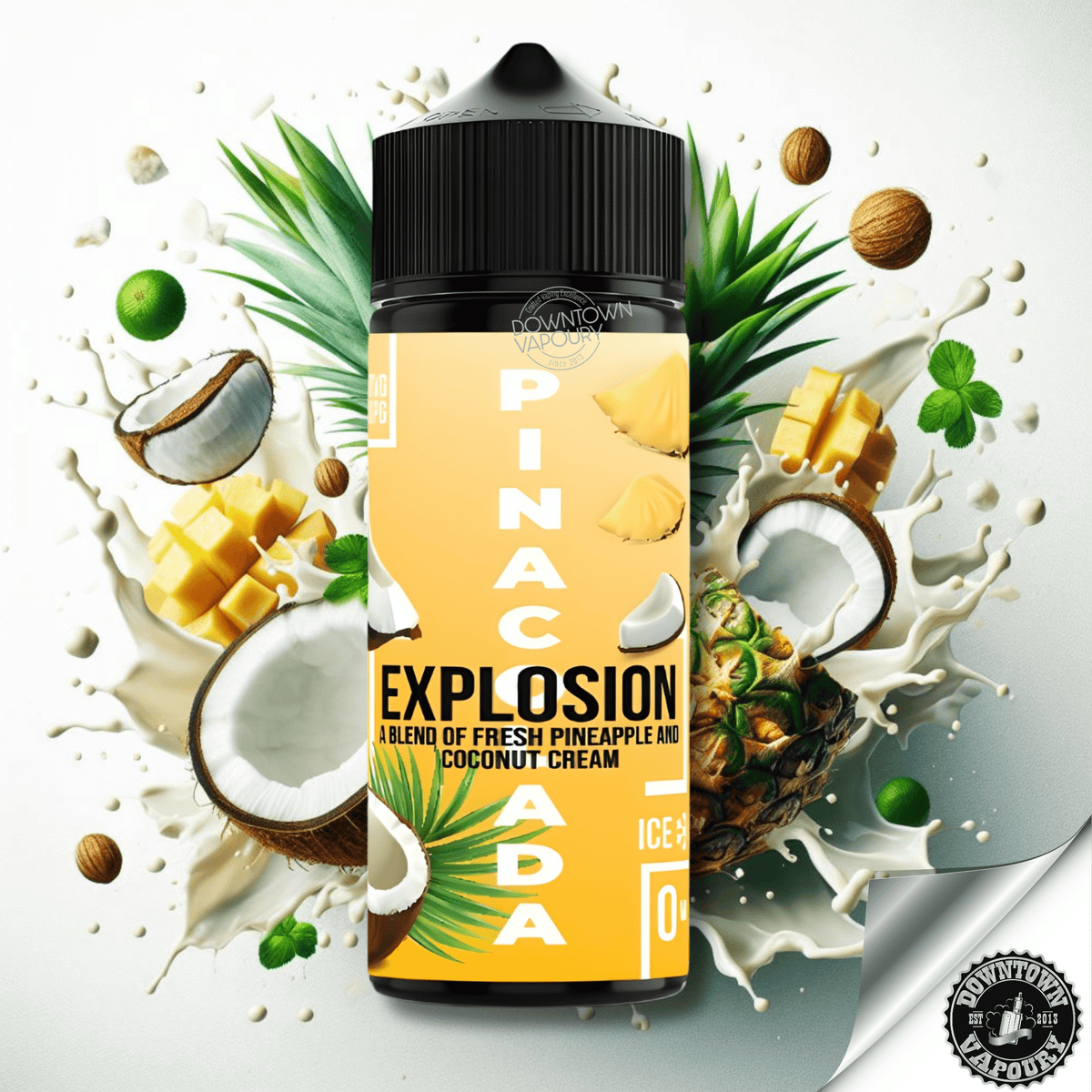 Pinacolada Explosion - Pineapple coconut Juice 120ml