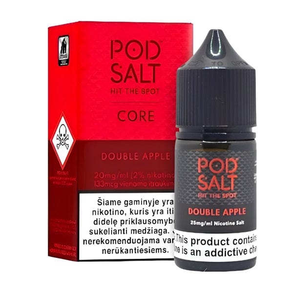 Pod Salt Double Apple 30ml Nic Salts Downtown Vapoury