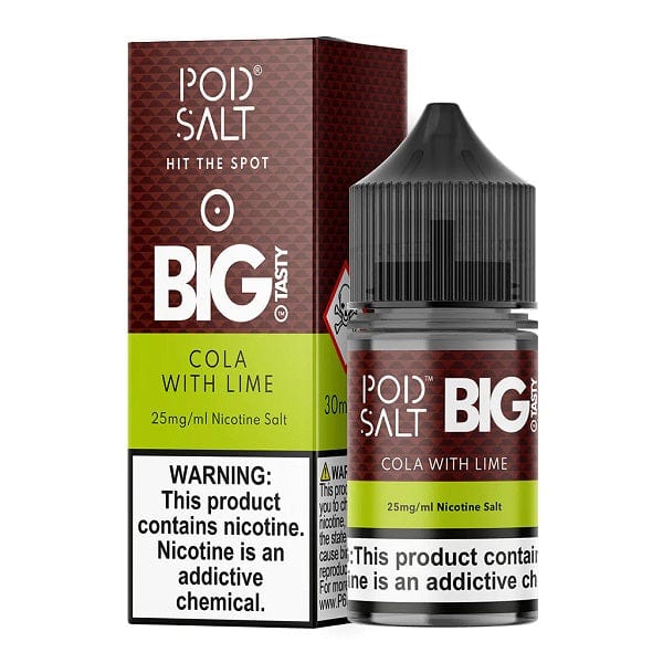 Pod Salt Fusion Big Tasty Cola With Lime 30ML Nic Salts