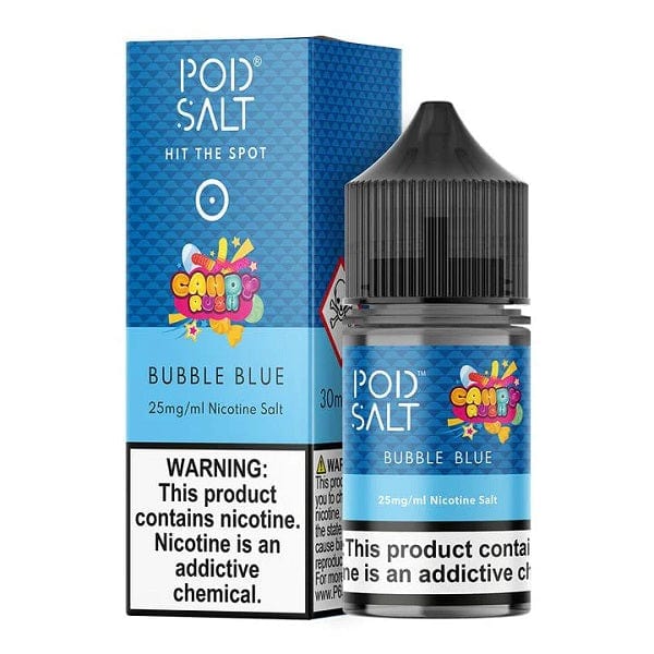 Pod Salt Fusion Candy Rush Bubble Blue 30ML Nic Salts