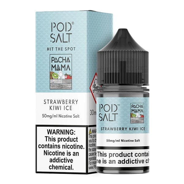 Pod Salt Fusion Charlies Chalk Dust Pacha Mama Strawberry Kiwi Ice 30ML Nic Salts