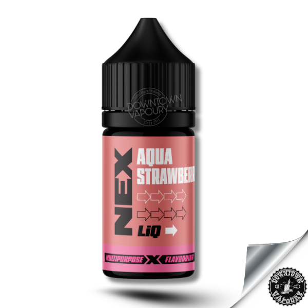 Pod Salt NEXliq Aqua Strawberry - Longfill Downtown Vapoury