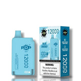 Pop Hit 12000 Puff Disposable Device 5% Blue Energy Downtown Vapoury