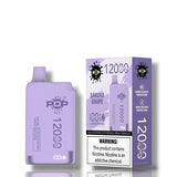 Pop Hit 12000 Puff Disposable Device 5% Sakura Grape Downtown Vapoury