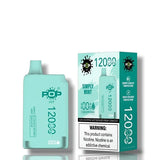 Pop Hit 12000 Puff Disposable Device 5% Simply Mint Downtown Vapoury