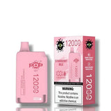 Pop Hit 12000 Puff Disposable Device 5% Strawberry Milk Downtown Vapoury