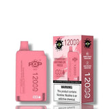 Pop Hit 12000 Puff Disposable Device 5% Strawberry Watermelon Freeze Downtown Vapoury