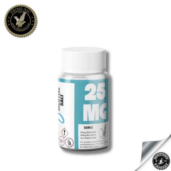 Prime Nicotine Shot Salts (VG) (30ml) 25MG Downtown Vapoury