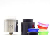 QP Design x GM Mods Sion RDA (Limited Edition) Black & Stainless Kit Downtown Vapoury