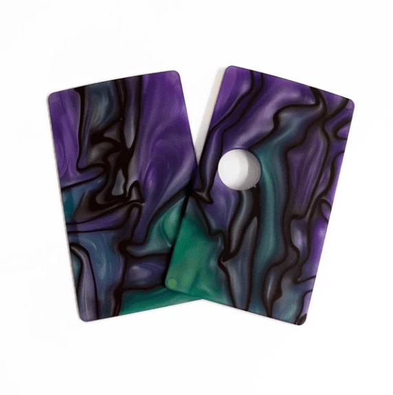 Resin Swirl Replacement Doors by SXK for use with the Billet Box V4