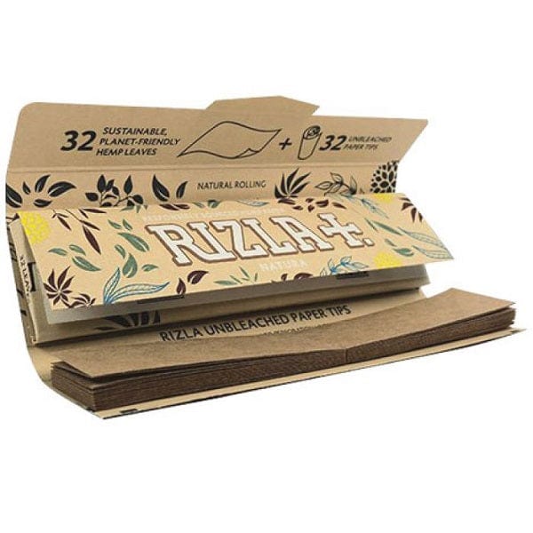 Rizla Natura King Size and Tips (1PC) Downtown Vapoury