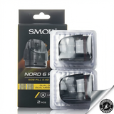 SMOK Nord 6 Replacement Pods (1pc) 0.4Ω Nord 6 Dual Meshed Pod Downtown Vapoury