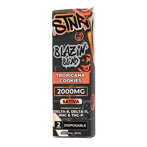 STNR Blazin Blend Disposable 2G (Single) Tropicana Cookies Sativa Downtown Vapoury