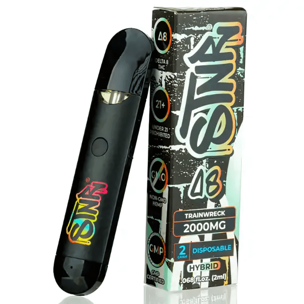 STNR delta-8 Disposable 2G (Single) Trainwreck Hybrid Downtown Vapoury