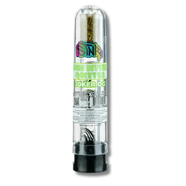 STNR Delta 8 Hemp Flower 1G Chillum Joker OG (Sativa) Downtown Vapoury