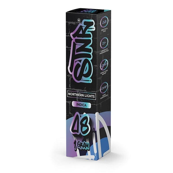 STNR Delta 8 Rechargeable Disposable (Single) Northern Lights Indica Downtown Vapoury