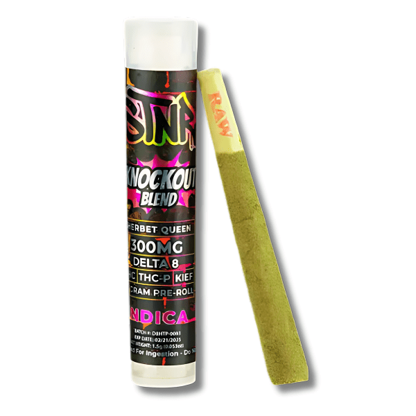 STNR Knockout Blend 1.5 Gram Pre - Rolls –Delta 8