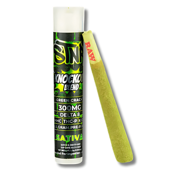 STNR Knockout Blend 1.5 Gram Pre - Rolls –Delta 8