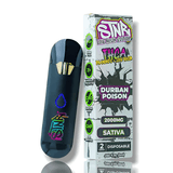 STNR Live Rosin Diamonds THCa Disposable 2G Durban Poison - Sativa Downtown Vapoury
