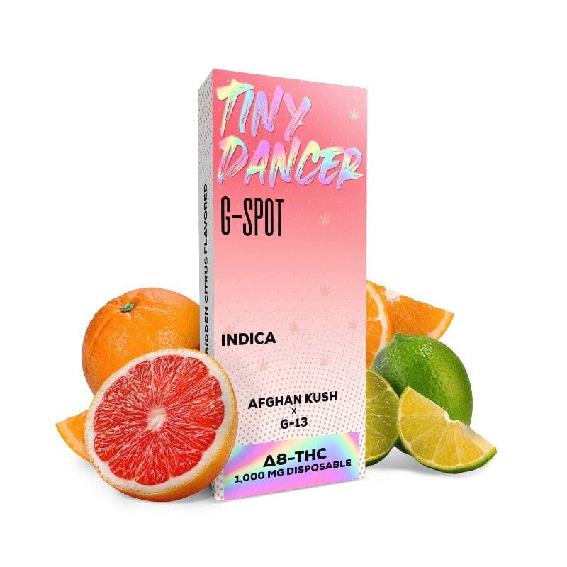 Tiny Dancer Delta 8 Disposable 1G G-Spot Delta 8 (Indica) 1ml Downtown Vapoury