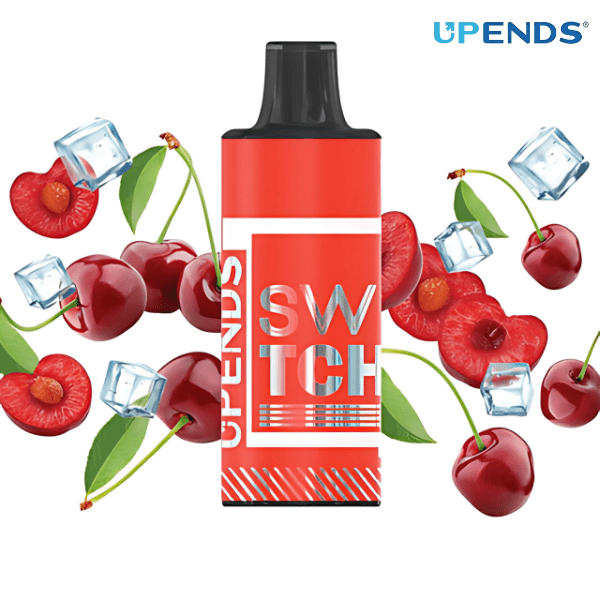 Upends Switch prefilled pods 4500 puffs 5% Cherry Ice
