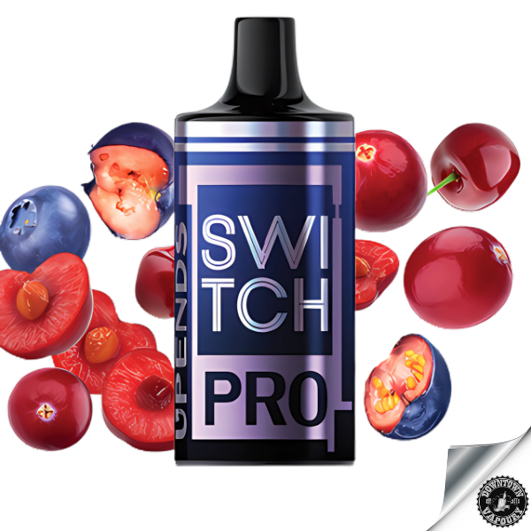 Upends Switch Pro Disposable Pods (1pc) Blueberry Cherry Cranberry Downtown Vapoury